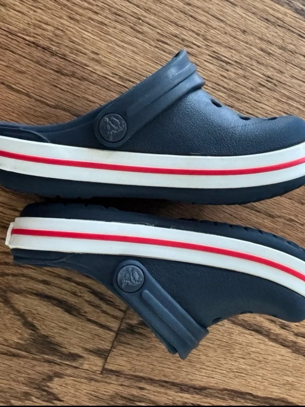 Crocs C6 Navy Blue Toddler Shoes